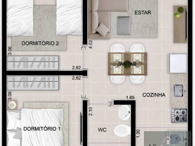 Apartamento para Locação em Mogi das Cruzes - 3